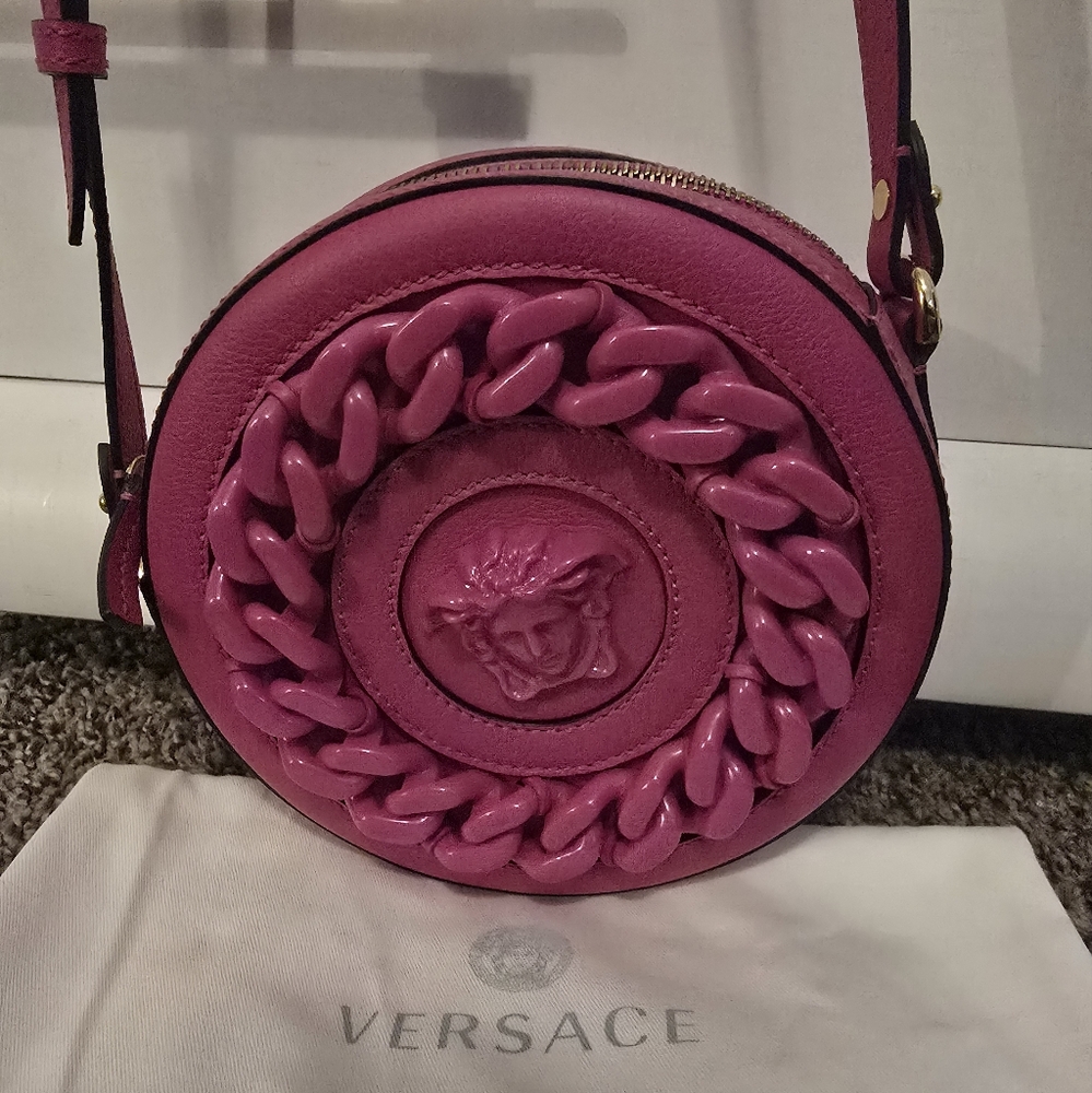 Versace Pink Crossbody Bag